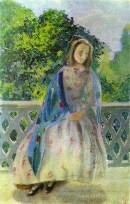 Young Girl on the Balcony