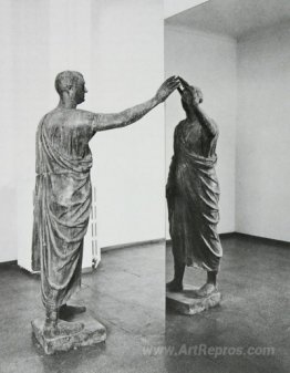 Etruscan Holding Up A Mirror