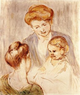 A Baby Smiling at Two Young Women