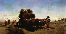 Haymaking in the Auvergne