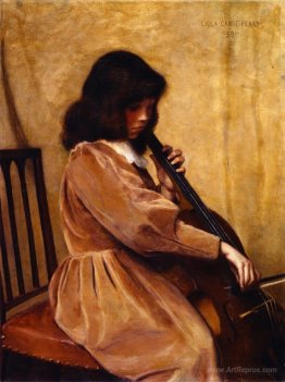 Girl Playing a Cello