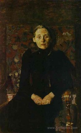 Portrait of wife of the businessman Artsybushev