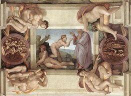 Sistine Chapel Ceiling: Creation of Eve