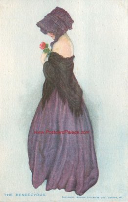 A Girl Holding a Rose