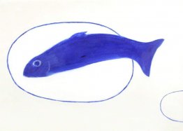 Fish Still Life Blue