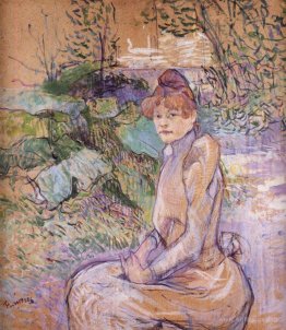 Woman in Monsieur Forest s Garden