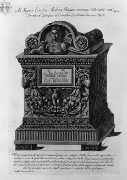 Urn of marble Lucius Calvin