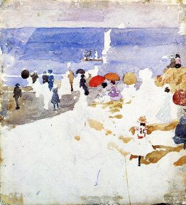 Sketch Figures on Beach (also known as Early Beach)