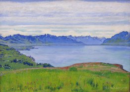 Landscape on Lake Geneva