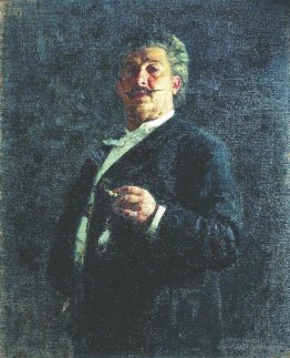 Portrait of painter and sculptor Mikhail Osipovich Mikeshin