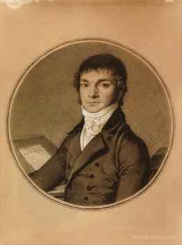 Pierre Guillaume Cazeaux, half-length, seated at a desk