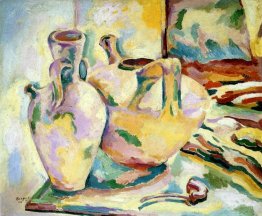 Still Life with Jugs and Pipe