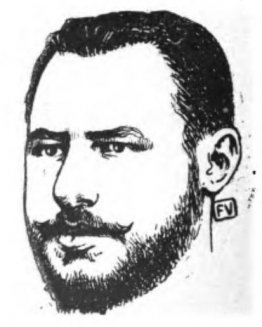 Portrait of French writer André Fontainas