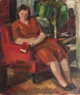 Young Woman in Interior