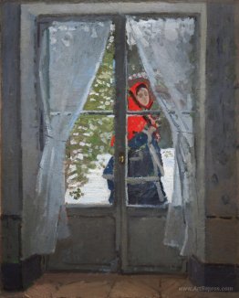 The Red Cape (Madame Monet)