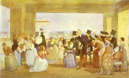 Festival in Rome in October. Scene in the Loggia (Asking to Danc