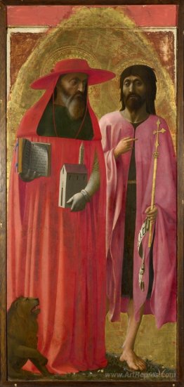 St Jerome and St John the Baptist