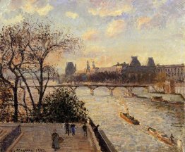 The Louvre and the Seine from the Pont Neuf