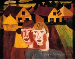 The couple in the village