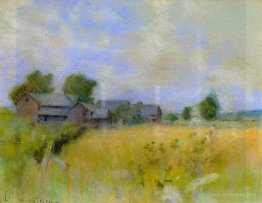 Pasture with Barns, Cos Cob