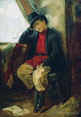 Portrait of Vladimir Makovsky in Childhood