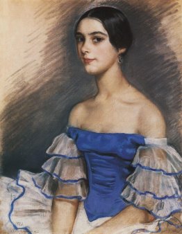 Portrait of N. Geydenreyh in Blue 