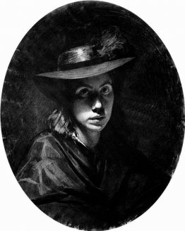 Portrait of Sofia Nikolaevna Kramskoy (in hat)