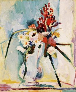 Flowers in a Pitcher