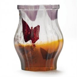 Butterfly Talking Glass Vase