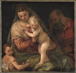 The Holy Family with the Infant St. John the Baptist