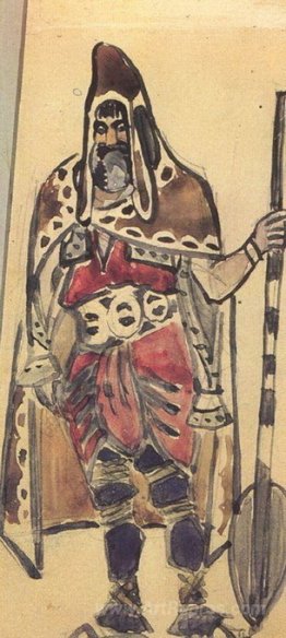 Viking Merchant (Costume design for the opera "Sadko")