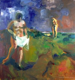 Two Bathers