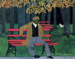 Man On A Bench