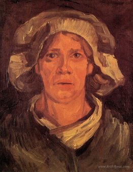 Head of a Peasant Woman with White Cap