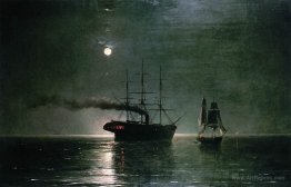 Ships in the stillness of the night