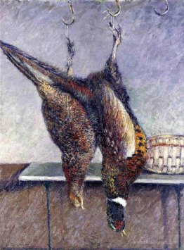 Two Hanging Pheasants