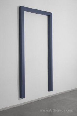 Intense blue-gray portal III, 1