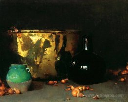 Still Life with a Brass Kettle