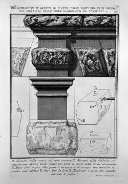 The Roman antiquities, t. 4, Plate LV. Vista of some of the grea