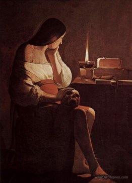 Mary Magdalene with a night light