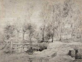 Landscape with a trees