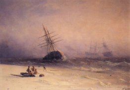 The Shipwreck on Northern sea