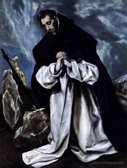 St. Dominic praying