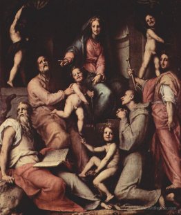 Madonna, angels and saints