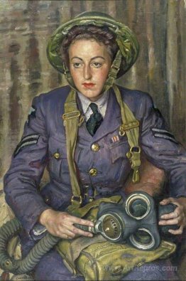 Corporal J. M. Robins, Women's Auxiliary Air Force