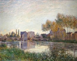 Sunset at Moret