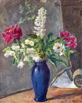 Blue vase