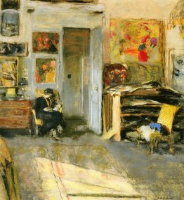 Madame Losse Hessel in Vuillard's Studio