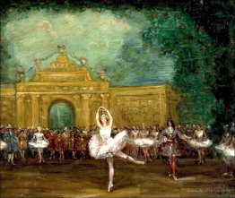 Russian ballet (Pavlova and Nijinsky in “Pavillon d'Armide”)