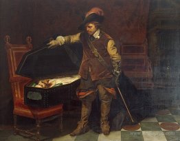 Cromwell before the Coffin of Charles I